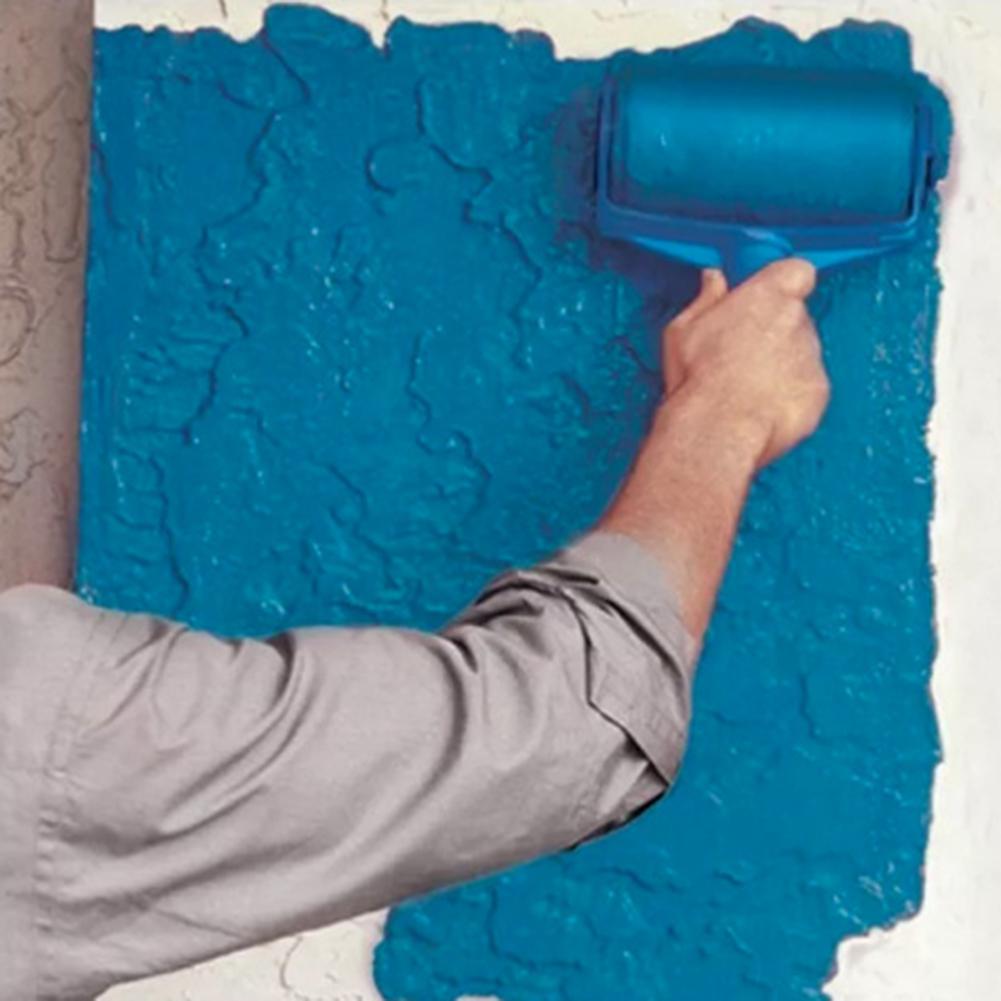 Juego de Herramientas para rodillo de pintura, 5/6 Uds., postes telescópicos de acero inoxidable para decoración de pared, rodillo de pintura