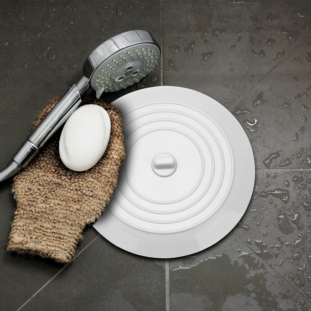 15cm Kitchen Floor Drain Cover Bathroom Drainage Port Anti-blocking Floor Drain Large Round Silicone Sink Strainer