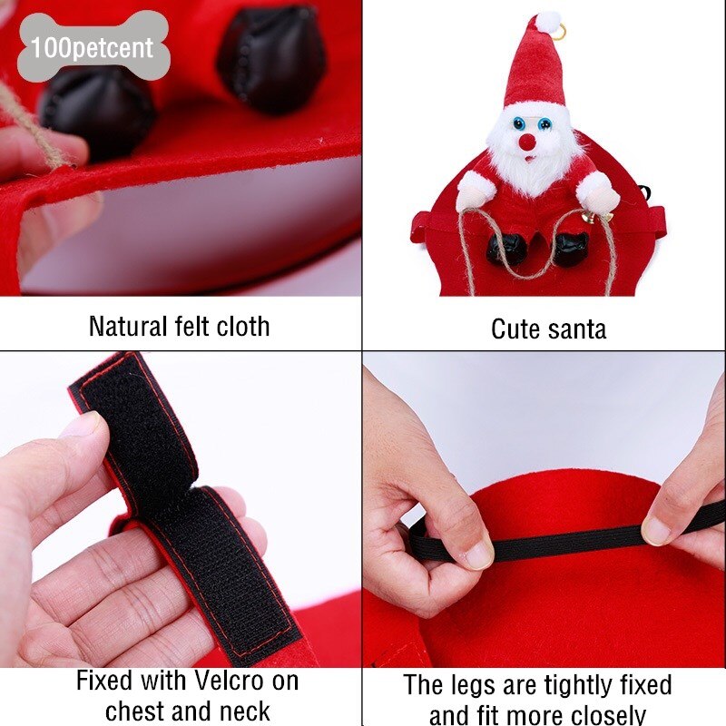 deguisement noel chien vetement chien noel deguisement chien Costumes de noël pour animaux de compagnie, tenue tendance pour chiens et chats, nouveauté, pour petits et grands chiens