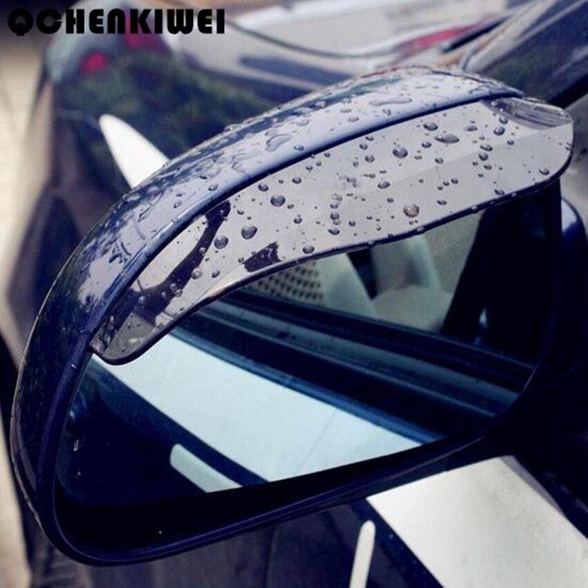 2 stuks Universele Auto Achteruitkijkspiegel Regenkap Sticker Auto Achteruitkijkspiegel Styling Regen Schaduw Rainproofrain Wenkbrauw