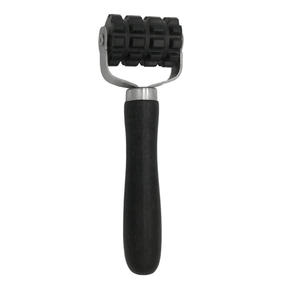 Car Sound Deadener Application Rolling Wheel Rubber Roller Noise Insulation Deadening Reducing Tool (Black): Default Title