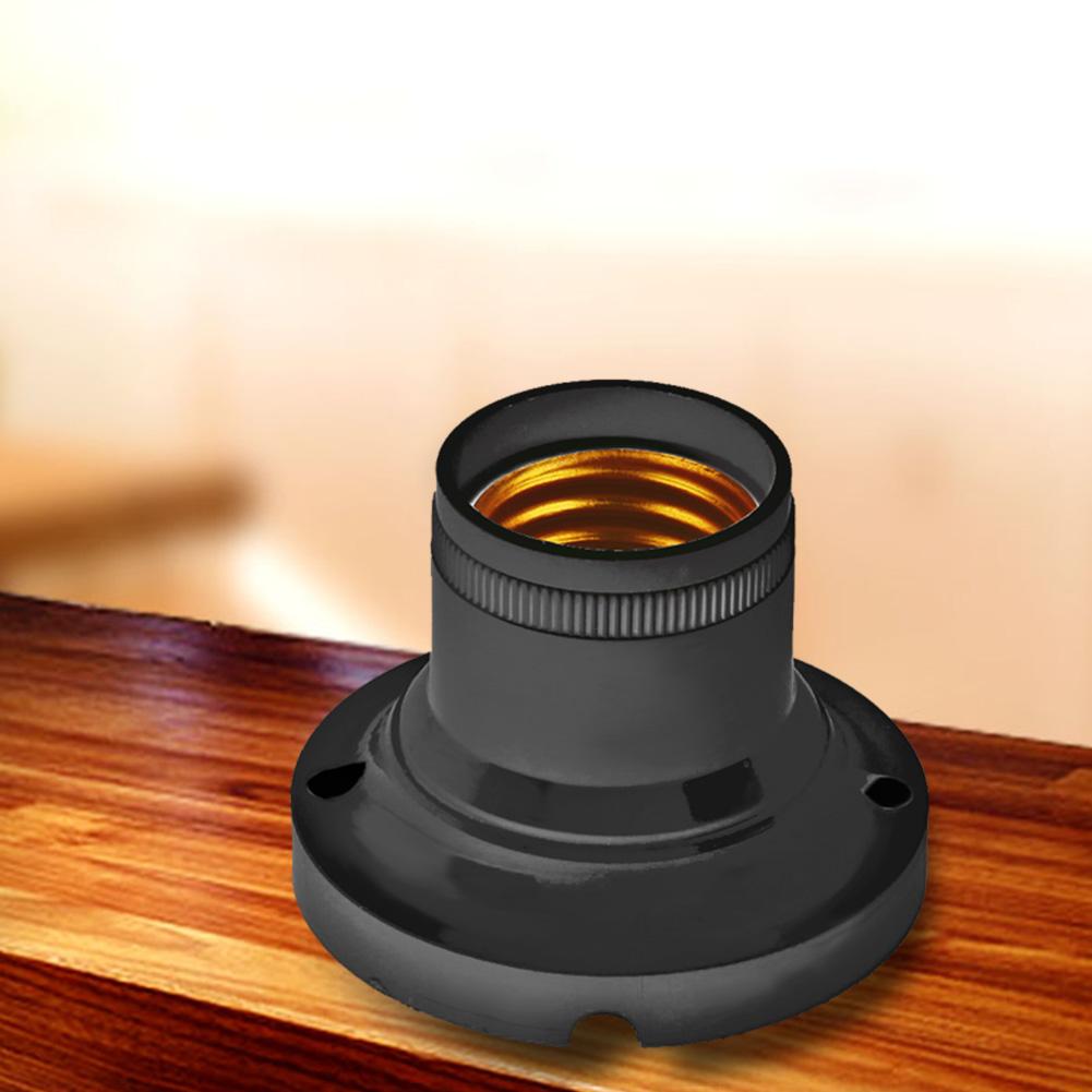 10pcs E27 Lamp Holder Vintage Edison Lamp Base Screw Bulb base Retro Lampholders Fixture Energy Saving