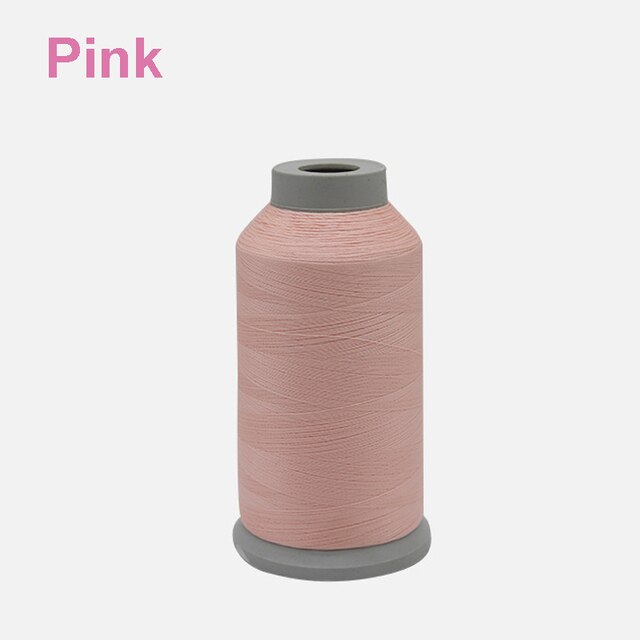 1000 Yard Luminous Thread Roll line Nylon Cross Stitch Embroidery Thread DIY Handmade Night Light String Sewing Accessories: Pink