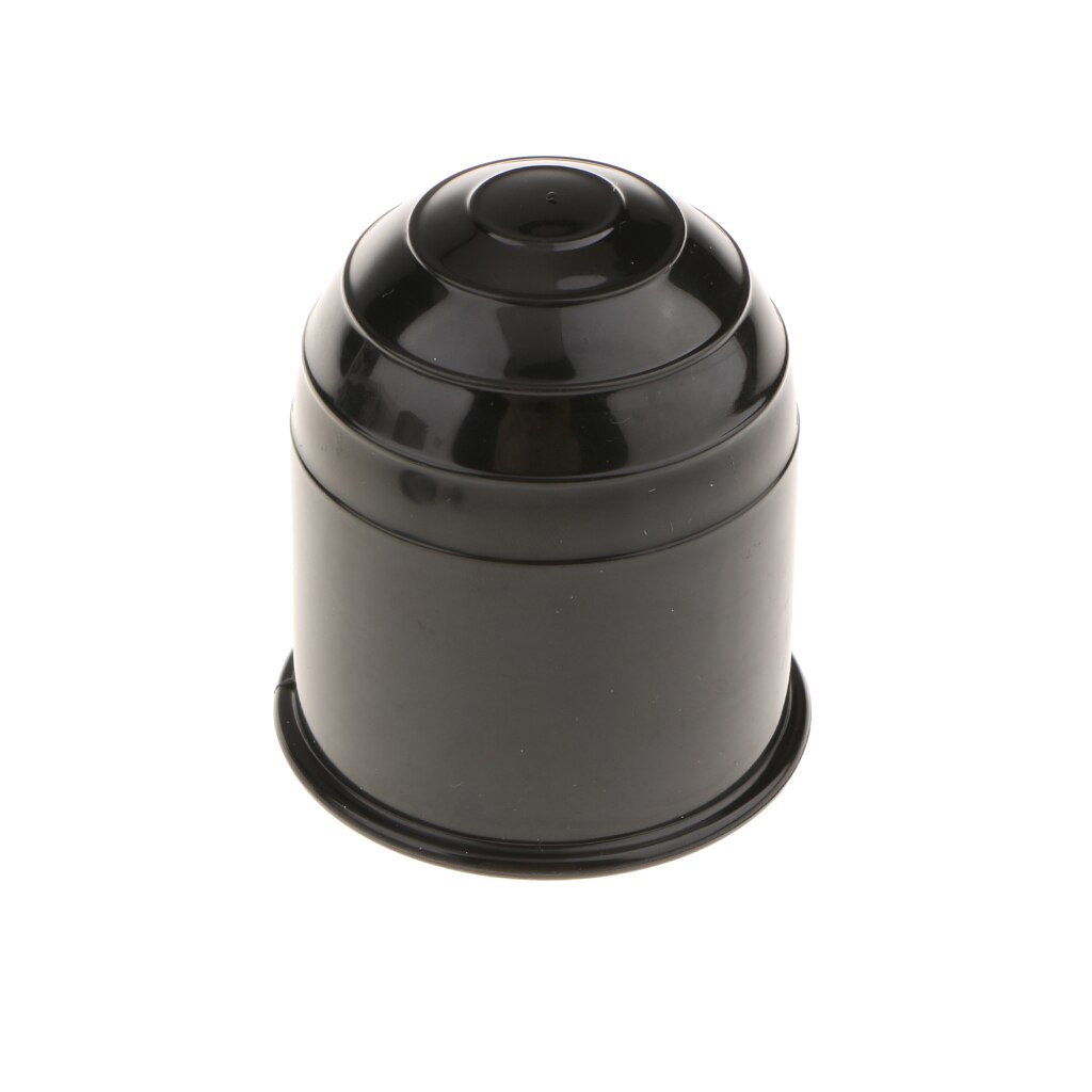 Svart dragkrok kåpan täcka lock bil dragkrok dragkula släp skåpbil 55mm