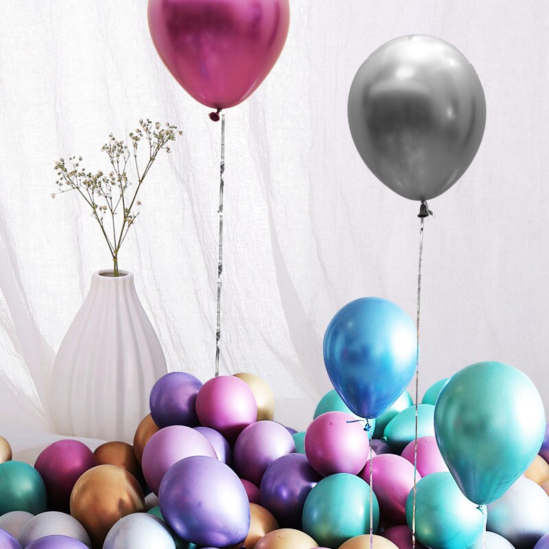 Lateks rund bursdagsballong bryllupsdekorasjoner fremmede ting festutstyr soverom dekor deco mariage hjemmeinnredning  ec50qq