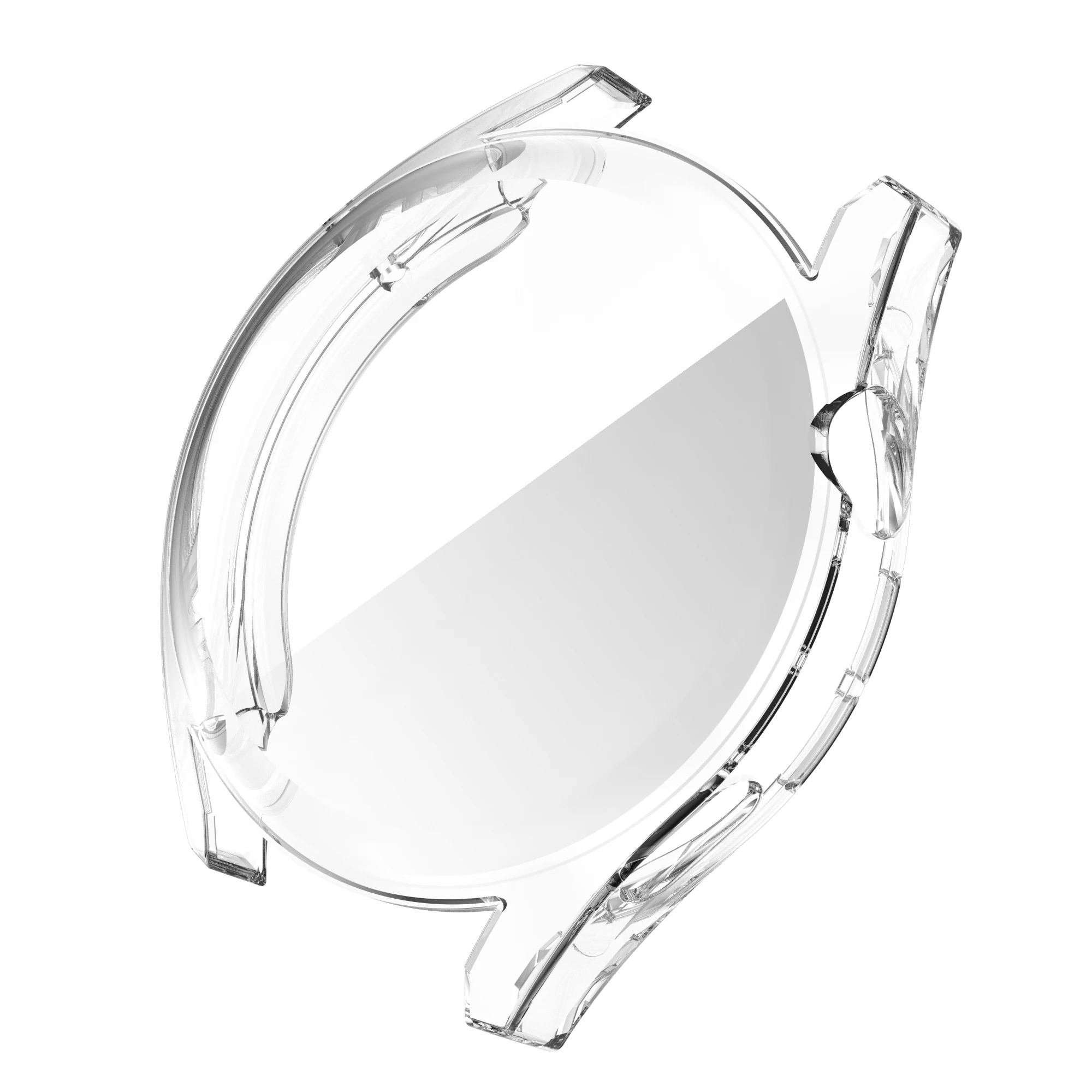 Funda protectora suave para Huawei Watch GT3, Protector de pantalla de 46mm y 42mm, carcasa chapada en silicona para Huawei Watch GT 3/4 41mm: L / Transparente