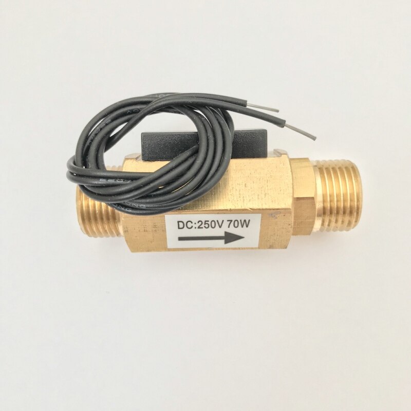 USM-FS83TA Normally open Circuit Magnetic Flow Switch 70W Max Load DC250V AC220V Max Reliable BSP G 3/8" Male made of Brass