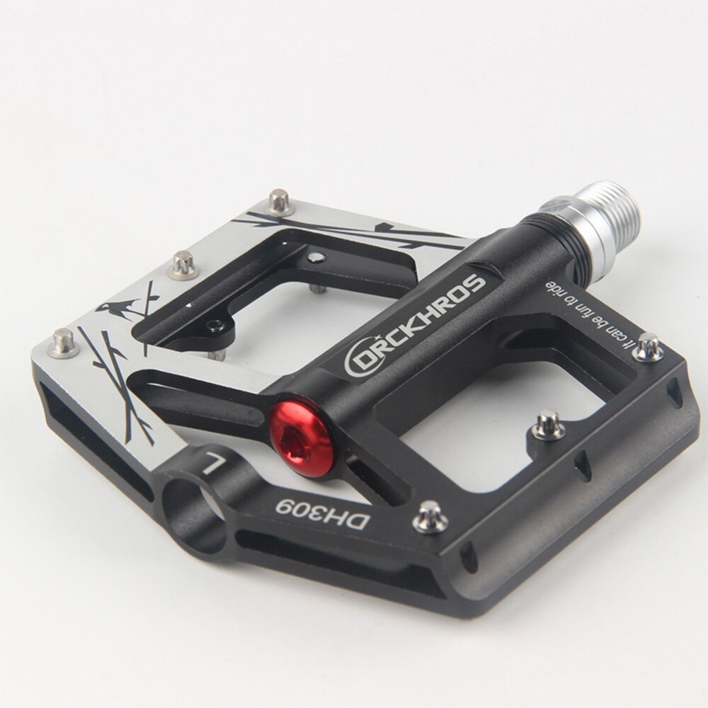 Pedal plano de liberación rápida para bicicleta de montaña, pedales de bicicleta de carretera, Material de aleación de aluminio, pieza de ciclismo BMX, abrazadera antideslizante