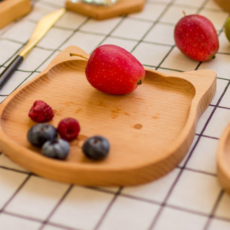 Japanse Plaat Snacks Fruitschaal Xiao Mao Vorm Lade Fabriek