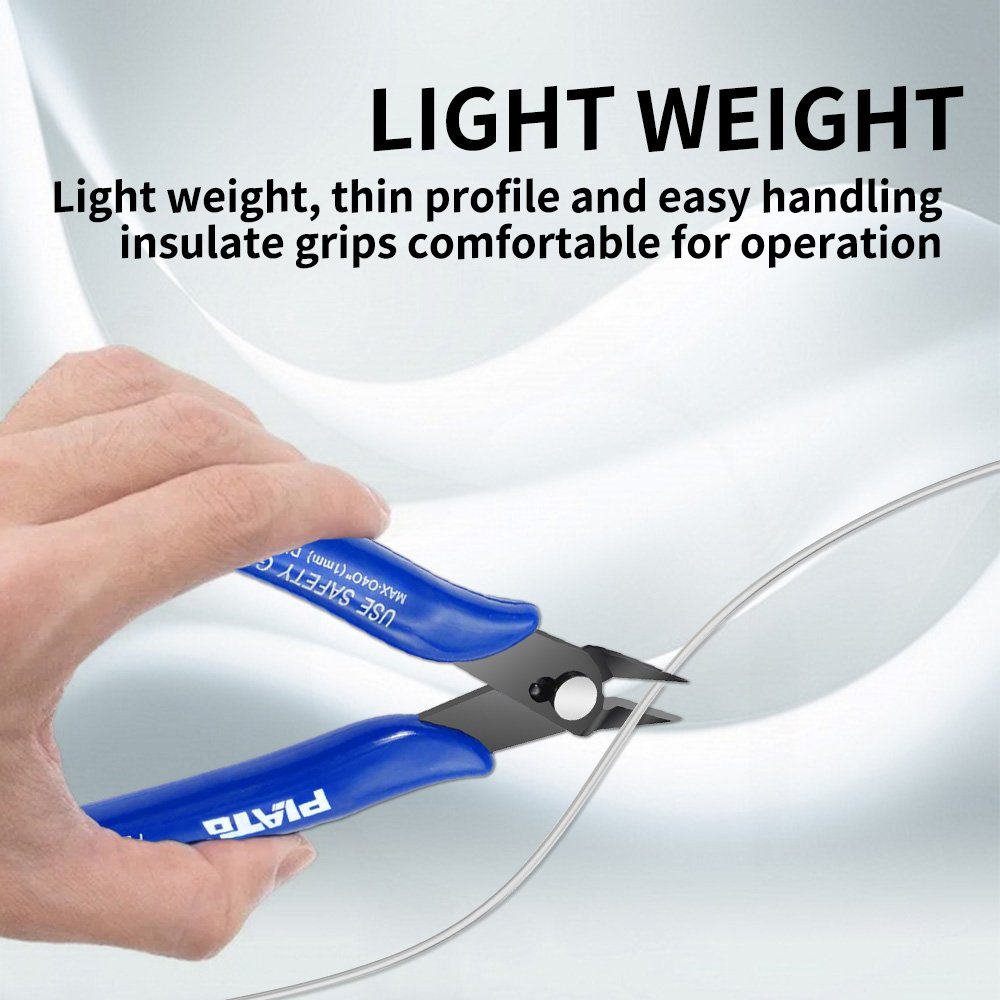 Electric Cleaner Side Cutter Multi-purpose DIY Electronic Diagonal Plier Side Cut Nipper Wire Cutter PLATO 170 3D Printer Parts
