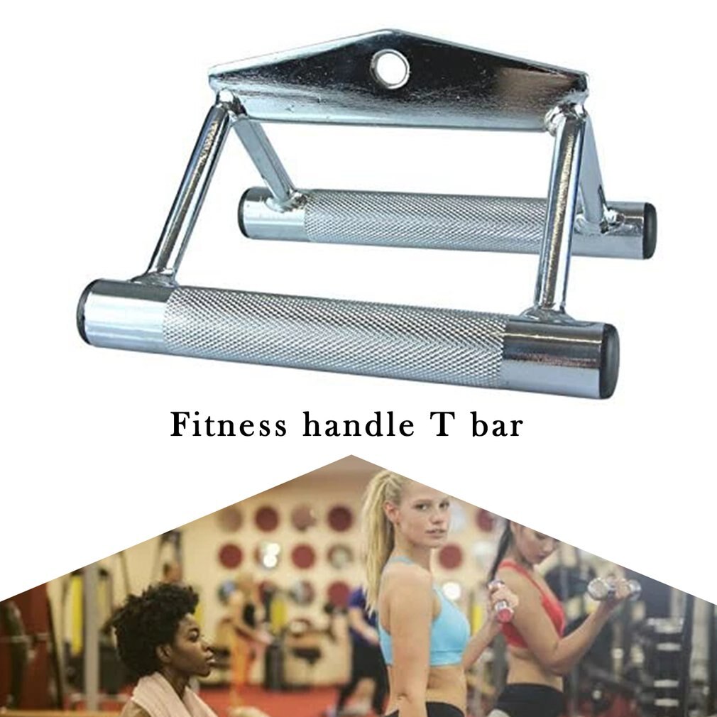 Cuerda extraíble para gimnasio, accesorio para máquina de Cable, tríceps, barra en T, mango, equipo de Fitness