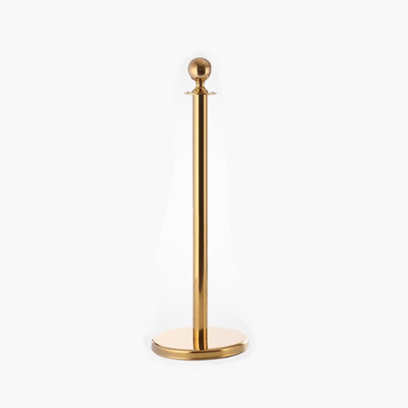 Corde de fronde de flanelle de 1.5M pour la colonne de file d'attente de voeux, colonne de concierge de bienvenue d'hôtel, barrière de tige, tête ronde