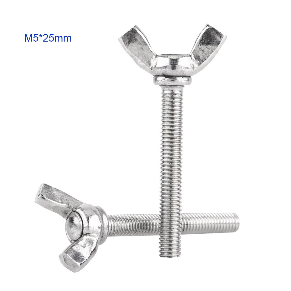 5Pcs/Lot M5 304 Stainless Steel Wing Butterfly Scr... – Grandado