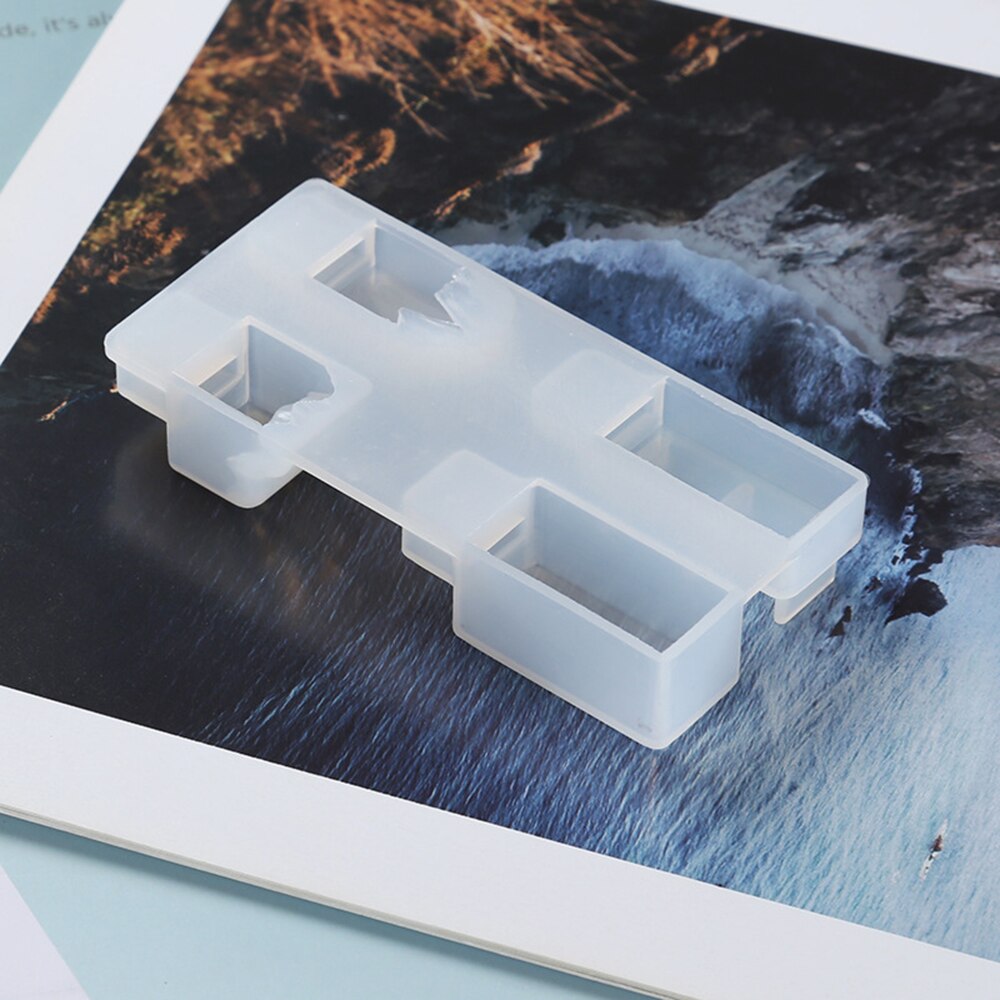 DIY Silicon USB Flash Disk Mold Imitation Mountain Snow Mountain Peak Broken Mold Udisk Silicone Mould for Handmade