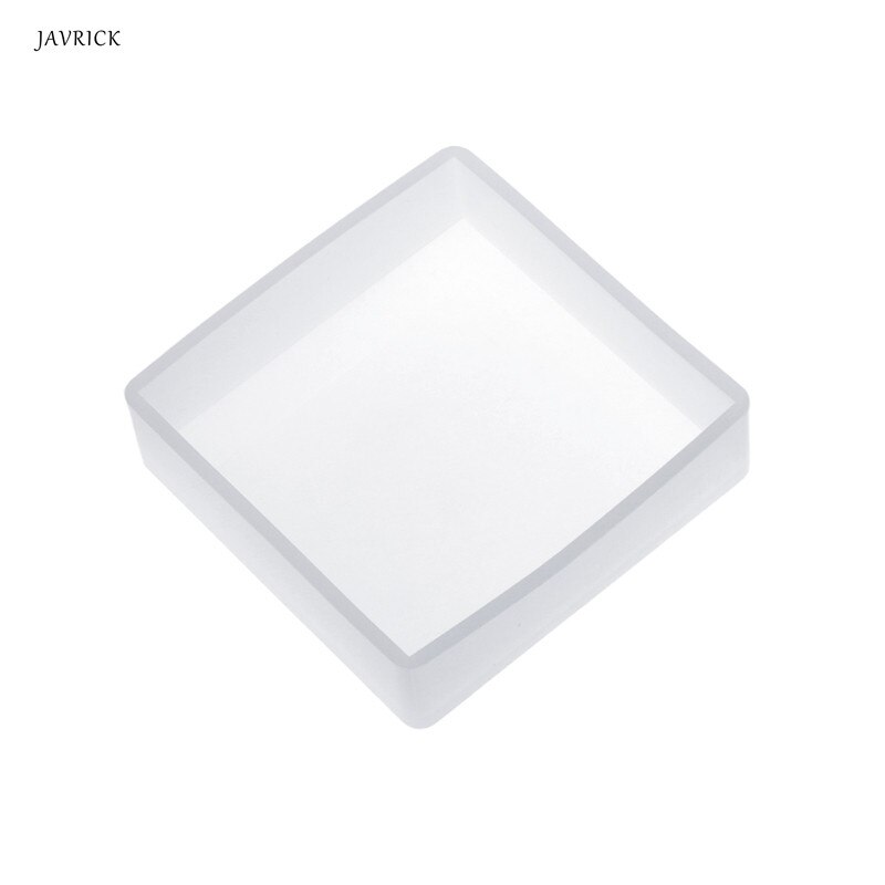 Silicone Mold DIY Square Rectangle Exopy Resin Mirror Crafts Jewelry Decoration: B