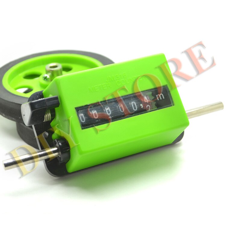 Neue Meter Zähler Rollenden Rad Mechanische Länge Zähler mit Spur Nummer 12000261