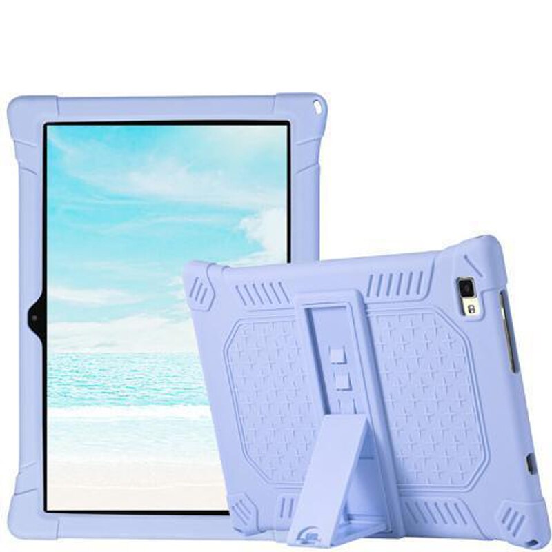 Miękkie silikonowe etui do tabletu Teclast M40 10.1 Cal pokrowiec na Tablet Teclast P20HD: Purple / Teclast M40