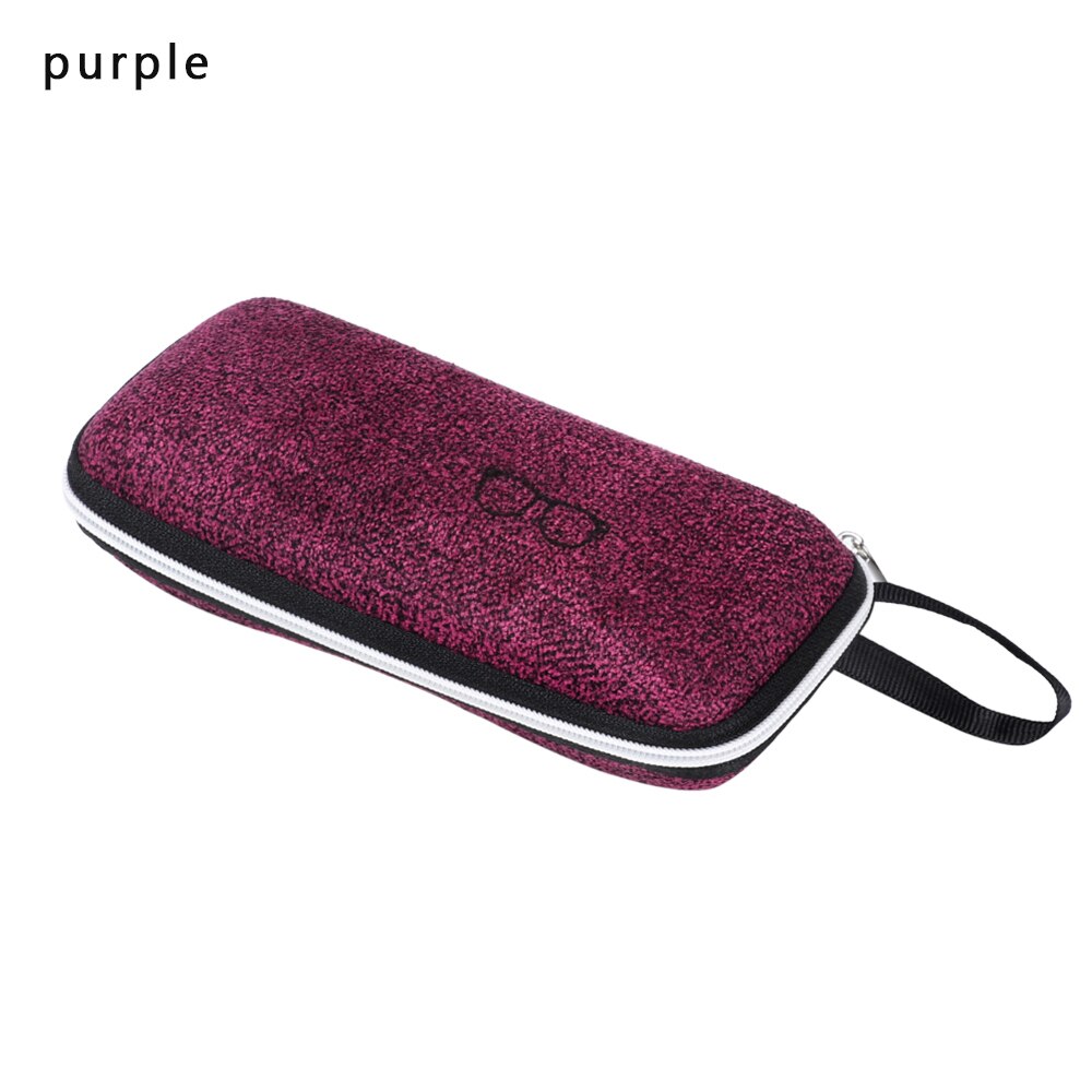 1Pcs EVA Brillen Cases Cover Zonnebril Case Voor Vrouwen Mode Glazen Doos Met Lanyard Rits Lenzenvloeistof Gevallen Harde