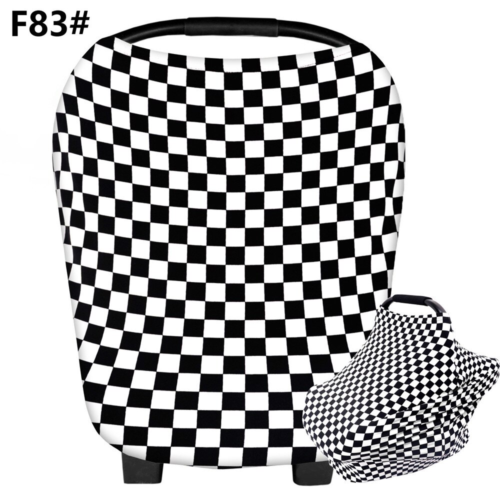 Housse d'allaitement multi-usages, écharpe d'allaitement, housse de siège auto pour bébé, chariot de courses, chaise haute, poussette, grand châle infini, livraison gratuite: F83