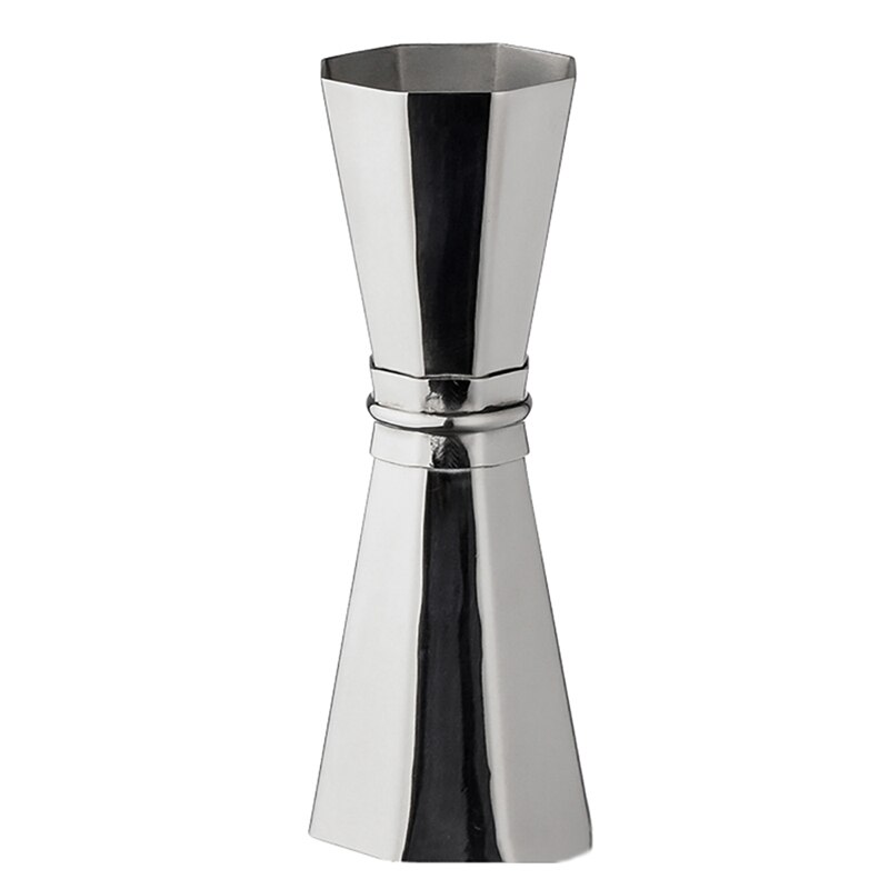 DEOUNY 1/1,5 UNZEN Jigger Bar Werkzeug Barmann Edelstahl Achteck Sauerei Cocktail Jigger Kupfer Überzogene Tasse Barmann Accesorios