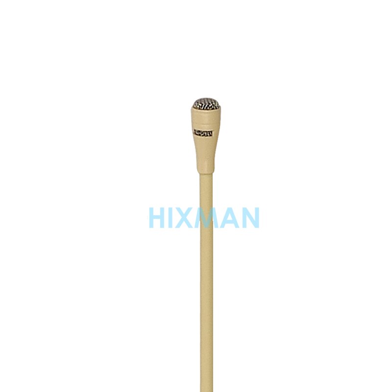 HIXMAN LB1-SM UniDirectional Lav Lavalier Lapel Condenser Microphone For Lectrosonics SM LM UM Series Wireless Transmitter