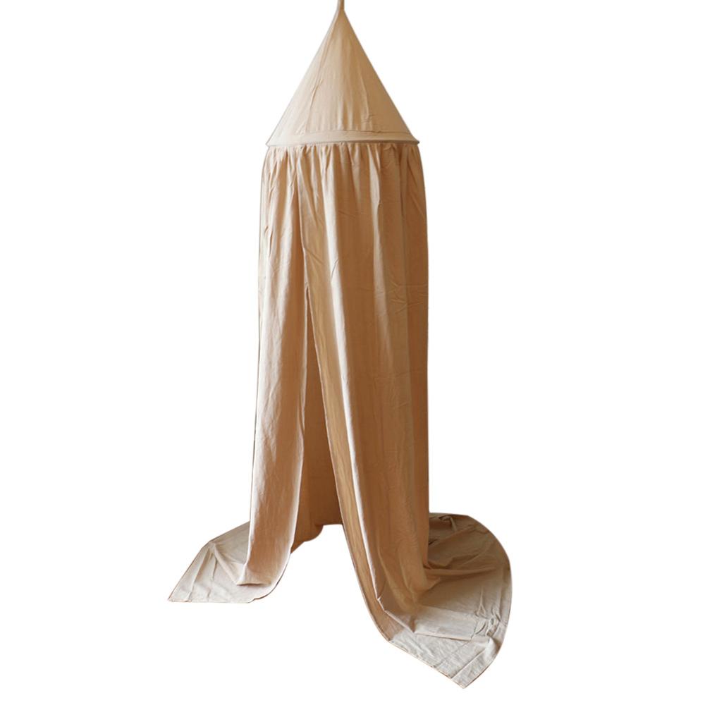 Letto per bambini letto a baldacchino tende ragazza principessa cupola rotonda baldacchino culla lettino tenda appesa tenda da gioco per bambini decorazione della telecamera della casa: 9