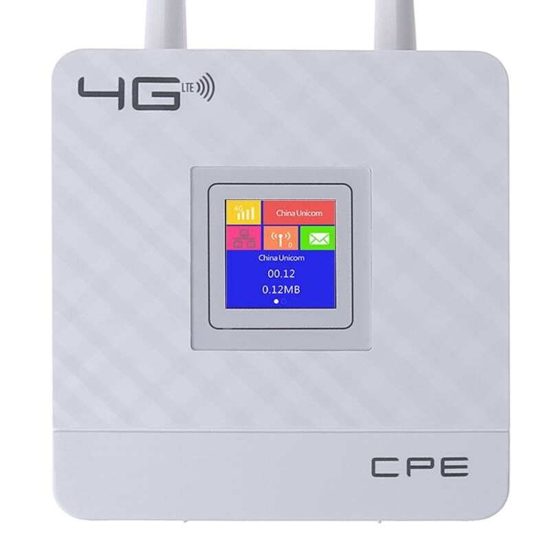 Entsperrt 150Mbps 4G LTE CPE Mobile WiFi Wireless Router 2,4 GHz WFi Hotspot Für SIM Karte Slot Mit lan Port SIM Karte Slot M5TB