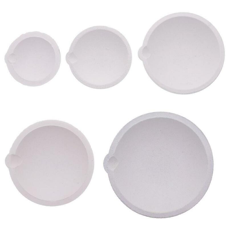 Creuset en silice de Quartz à haute température, 100g – 5000g, pour la fonte de bijoux en métal, or et argent