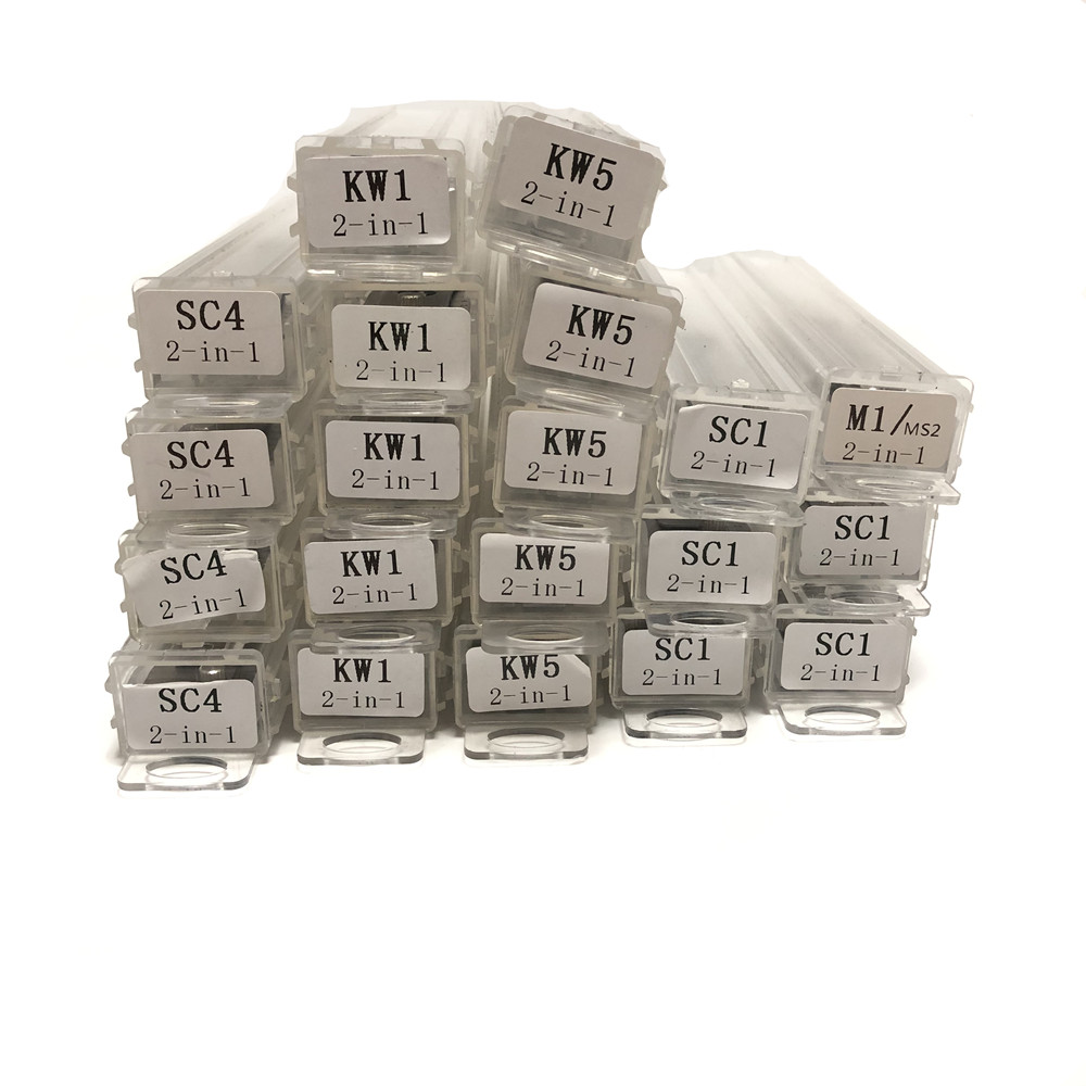 Lishi 2-in-1 gereedschap SS001 SS002 SS002R pro KW1 KW5 SC1 SC4 SC20 R52 R52L M1/MS2 AM5 TE2 Slotenmakergereedschap voor thuisdeur Civiele sloten