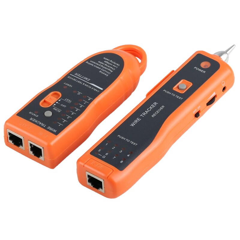 LAN Network Cable Tester Cat5 Cat6 RJ45 UTP STP Detector Line Finder Telephone Wire Tracker Diagnose Tone Tool Kit