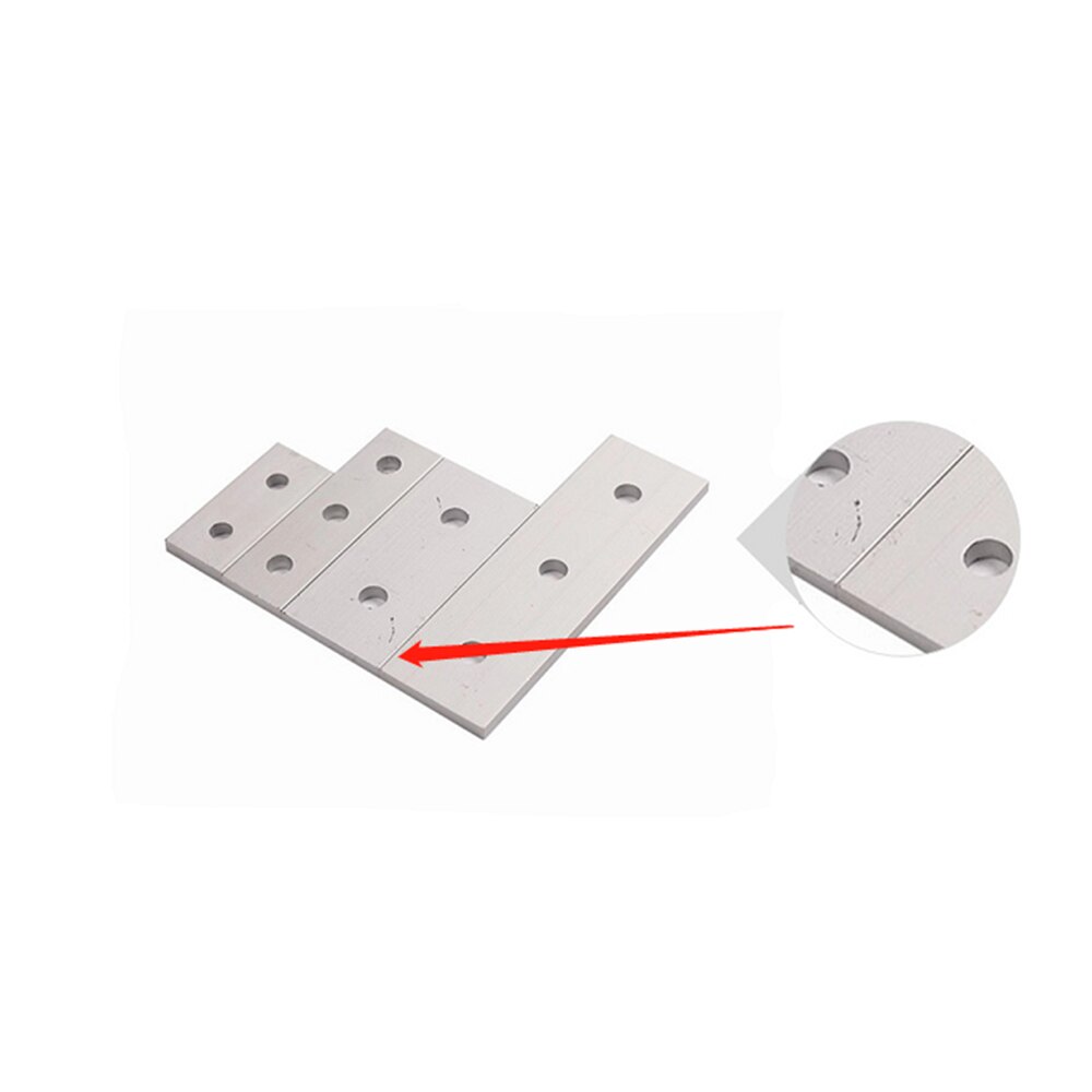 1pcs Angle Connector Aluminum Mount Plate for connector 20/30/40/45 2/3/ 4 Hole Link End Parallel Vertical Joint Connect