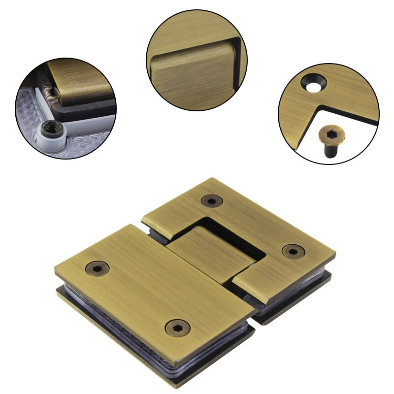 Glass Door Bathrooms Stainless Steel 304 Wall Moun... Vicedeal