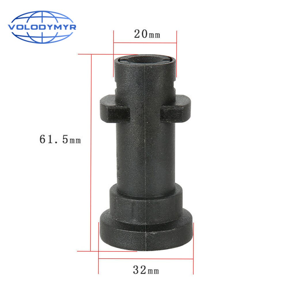 Adapter Voor Sneeuw Foam Lance Gun Cannon Draagbare Auto Wasmachine Detaillering Karcher Hogedrukreiniger