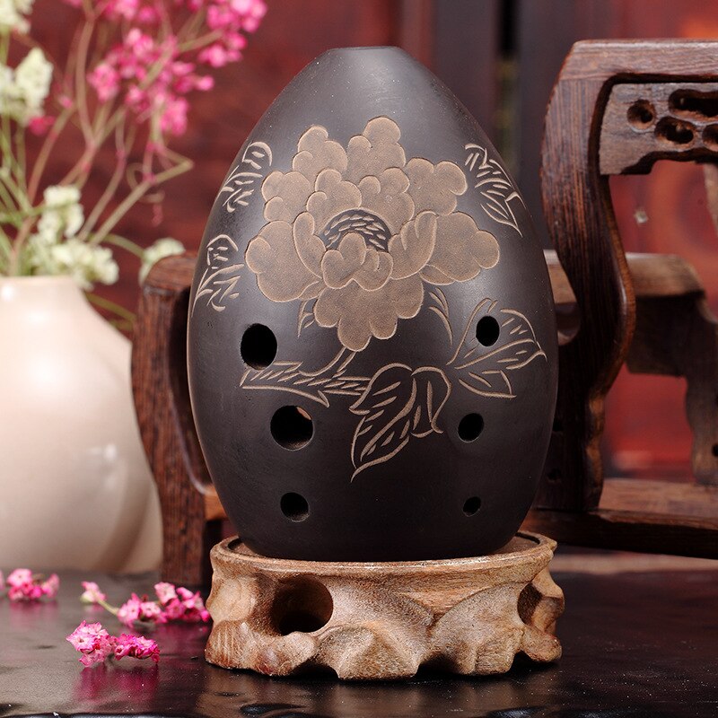 8 Hole Tao Xun Musical Instrument Beginner Self-study Child Adult Taoxun China Traditional Musical Instrument: Type 4
