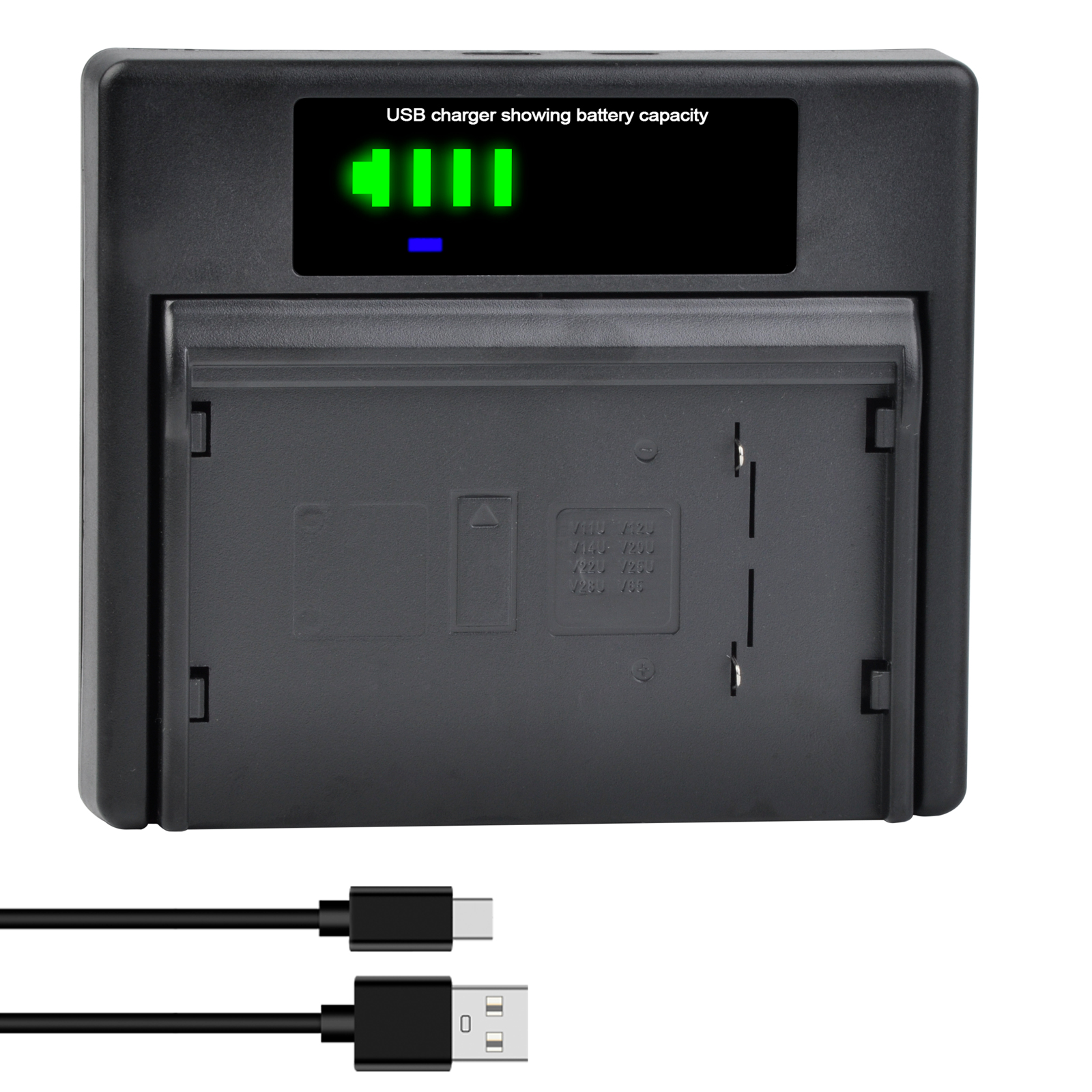 2100Mah Camcorder Batterij + Led Charger BN-V12U VW-VBS1E Voor Jvc BN-V10U BN-V11U BN-V12U BN-V14U BN-V18U BN-V22U BN-V24U PV-BP15