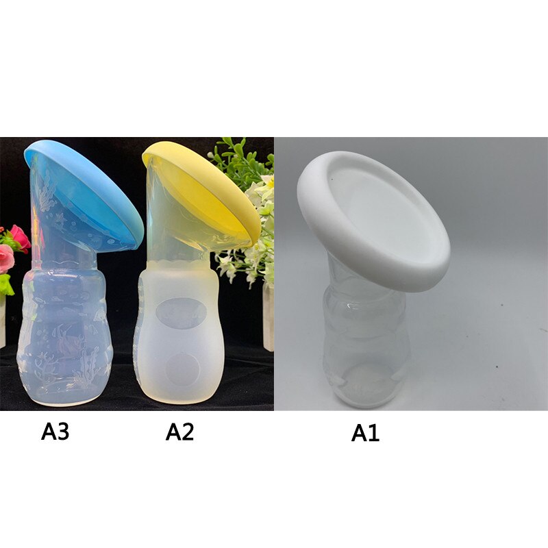 Siliconen Borstkolf Handkolf Partner Melken Anti-overflow Melk Collector Automatisch Verzamelen Moedermelk