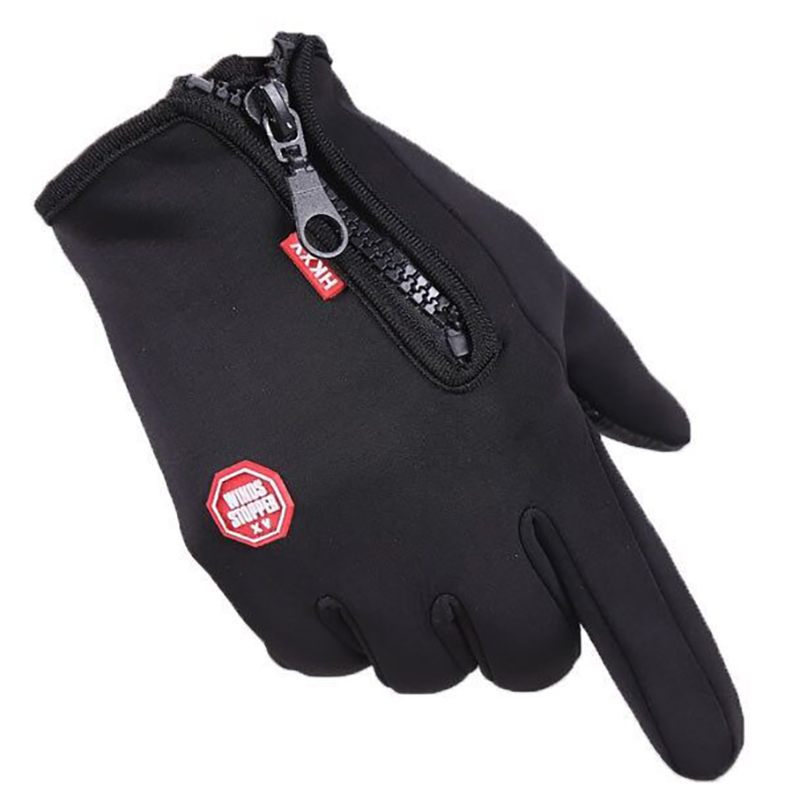 1 Piece of Sports Gloves, Outdoor Cycling, Skiing and Mountaineering Gloves, Autumn and Winter Touch Screen Non-Slip Gloves, Waterproof, Windproof and Warm Gloves