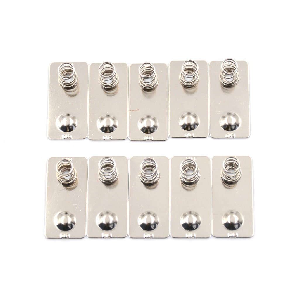 10PCS AA Batterij Positieve Negatieve Conversie Lente Contact Plaat