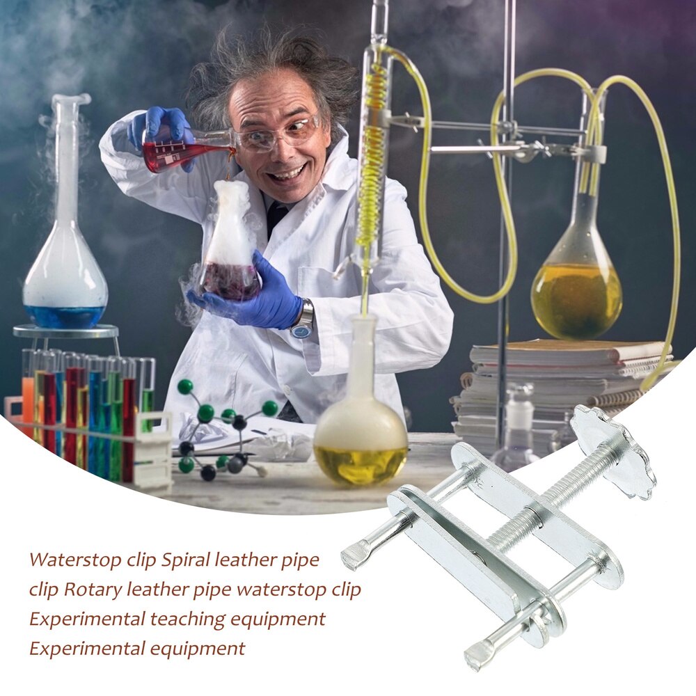 10pcs Flow Control Tubing Clamps Adjustable Swivel Screw Compressor Hose Clamp