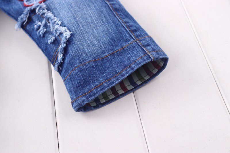 Bibicola Lente Herfst Kind Katoen Demin Rompertjes, Baby Jongens Bib Broek