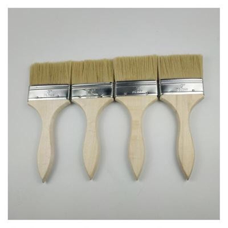 Muurverfkwasten houten handvat olieverf tekenkwast handmatige reiniging kunstenaars schildersets gereedschap