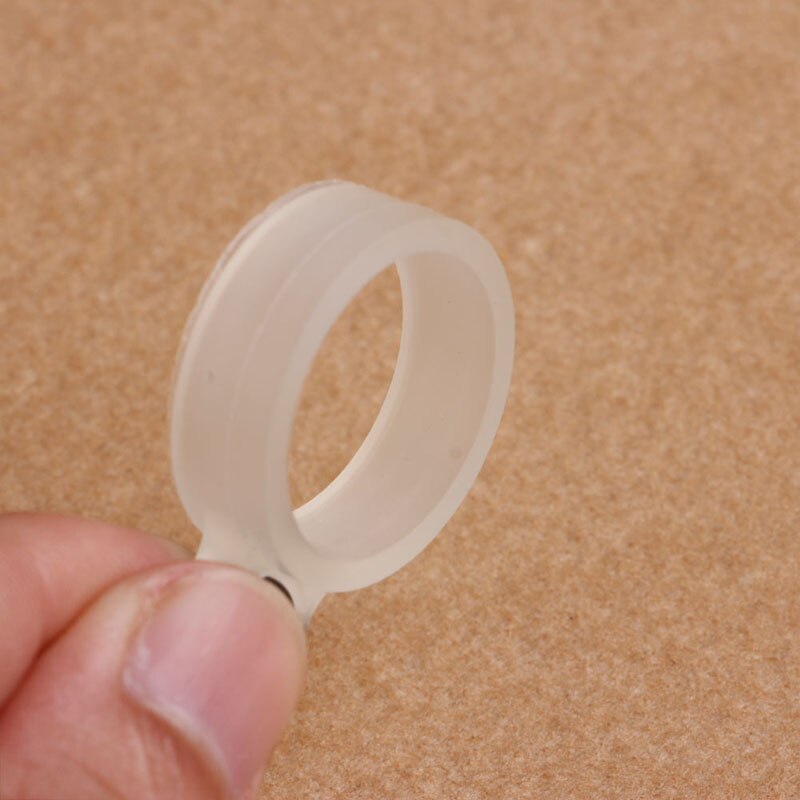 22Pcs Siliconen Hengel Draad Ring Vislijn Gids Ring Verschillende Grootte 1-22