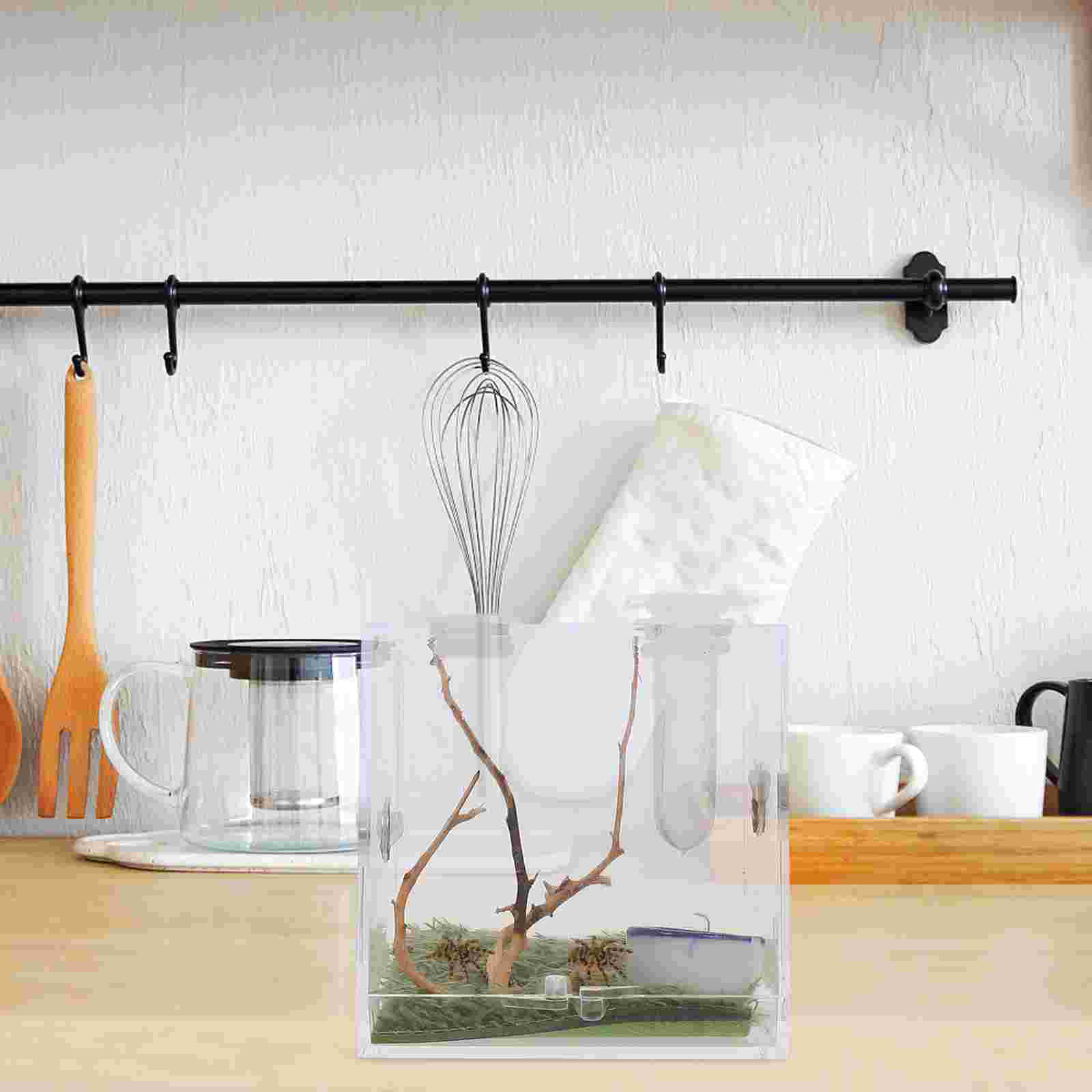 1 Set of Spider Habitat Box Jumping Spider Enclosure Accessories Breeding Case