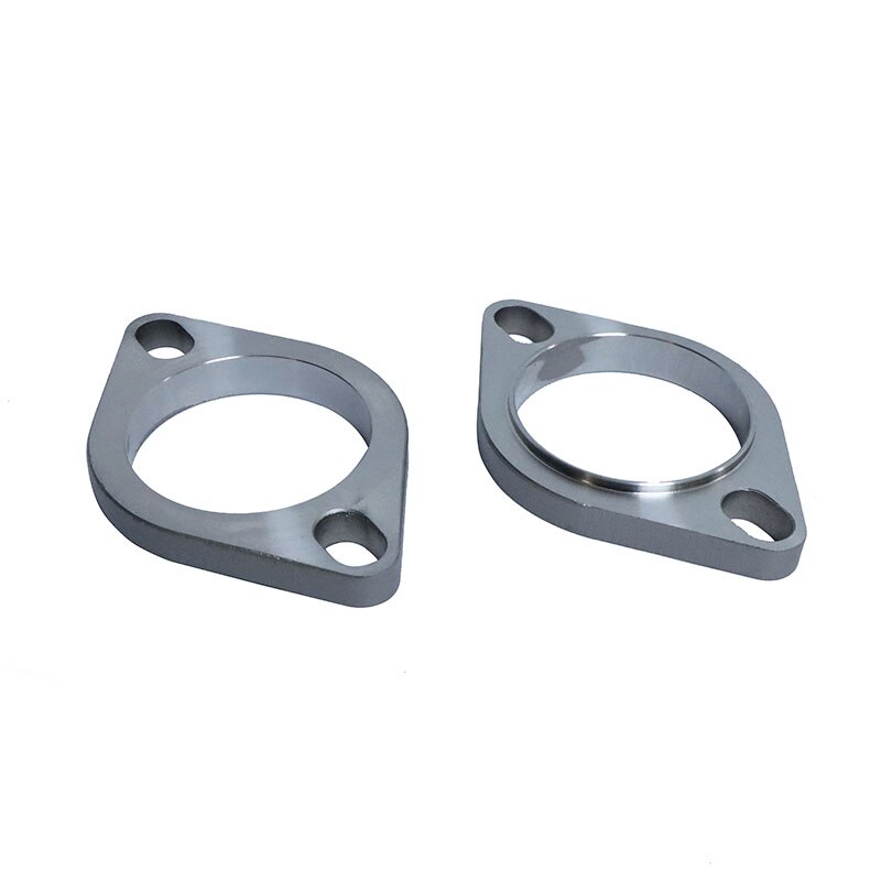 1 pçs acessórios do carro universal aço inoxidável silenciador do escape flange tubo de conexão 51mm 63mm 76mm junção