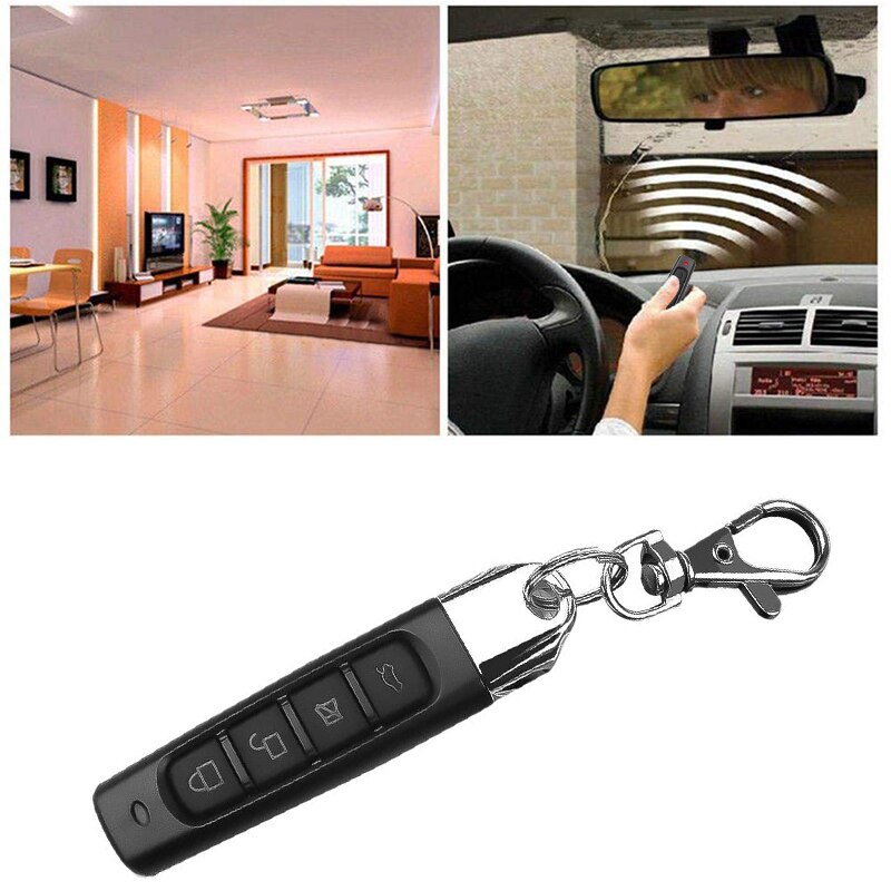433 mhz kloon afstandsbediening elektrische kopie controller mini draadloze zender schakelaar 4 knoppen garagepoort deur sleutel