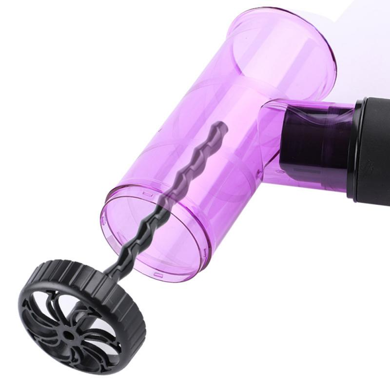 Pink Tornado Hair Curler Hair Dryer Diffuser 3.8 /5.5CM ROLLS Cover Curly Drying Blower Elastic Air Outlet Hairstyling DIY Tool: Default Title