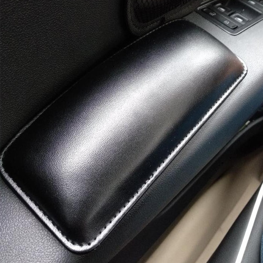 Car Cushion Interior Pillow Knee Pad Car Seat Soft Cushion Leather Universal Thigh Support Accessories