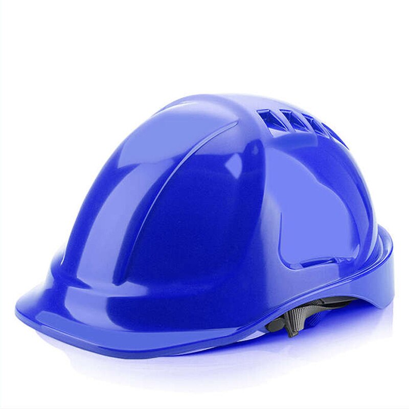 Protective Hard Hat Breathable Work Safety Helmet ABS Impact Resistance Bump Cap Construction Site Engineering Worker Protection: Blue