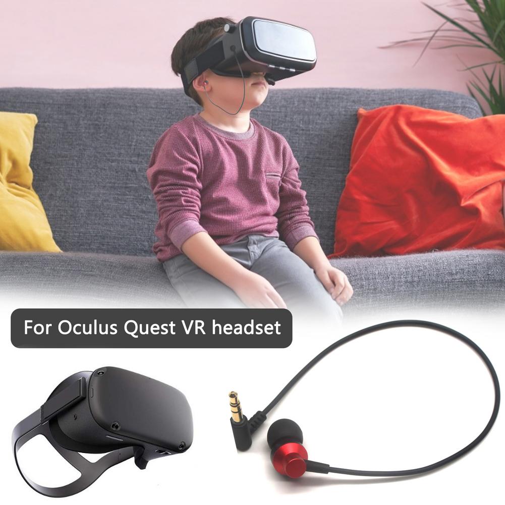 Vr Gaming Headset Hoofdtelefoon Voor Oculus Quest Vr Meeslepende Comfortabele Oortelefoon Diepe Bas Oordopjes Voor Oculus Quest Vr