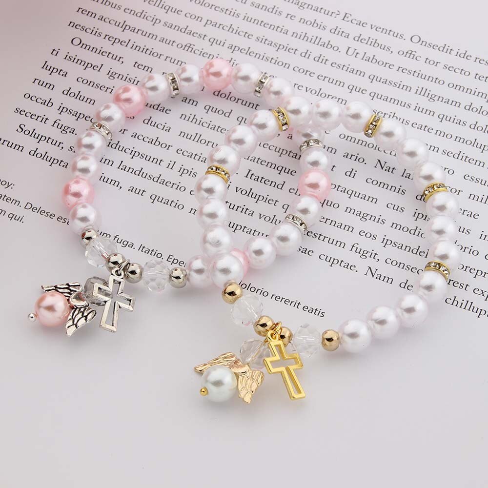 10 stk baby shower favor dåbsarmbånd engel baby shower pige dreng dåb sød giveaway souvenir